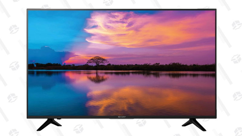 Sharp 50" 4K Smart TV | $249 | WalmartSharp 55" 4K Smart TV | $299 | WalmartRCA 65" 4K TV | $399 | Walmart